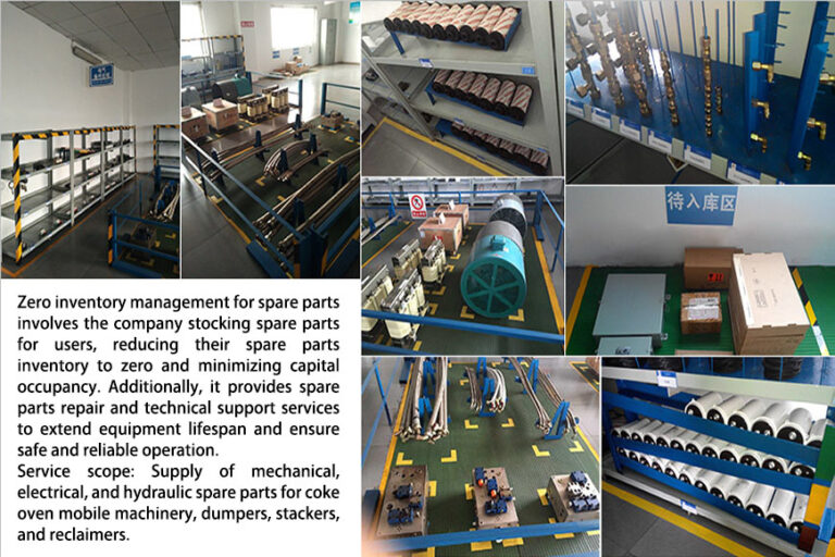 Helping the customer with spare parts reserve to achieve zero stock management