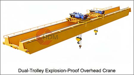 Dual-Trolley Explosion-Proof Overhead Crane 1