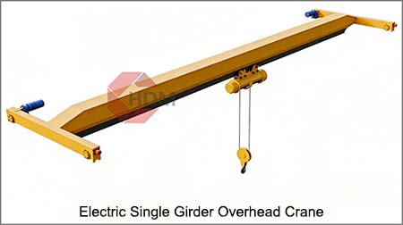 Electric Single Girder Overhead Crane 1