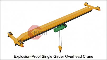 Explosion-Proof Single Girder Overhead Crane 1