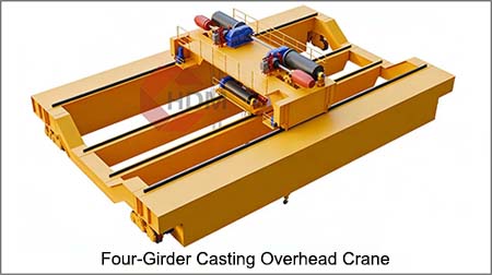 Four-Girder Casting Overhead Crane 1