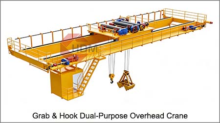 Grab & Hook Dual-Purpose Overhead Crane 1