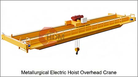 Metallurgical Electric Hoist Overhead Crane 1