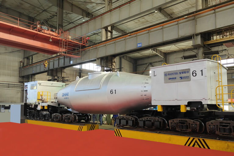 335t intelligent, environment-friendly and efficient torpedo car developed and manufactured by HDM