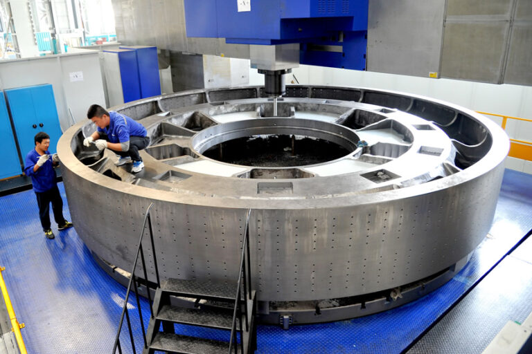 Core component—rotor, for large wind turbine, developed and manufactured by HDM