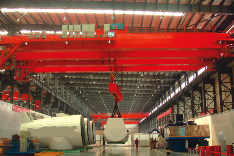 DHQD compact bridge crane (10-125t) developed and manufactured by HDM