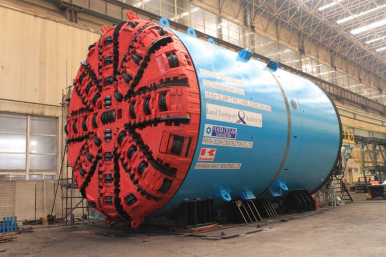 Φ6.63m combined slurry shield machine developed and manufactured by HDM
