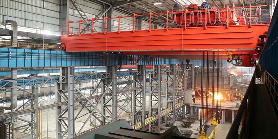 Typical Overhead Crane Solution for Steel Plants